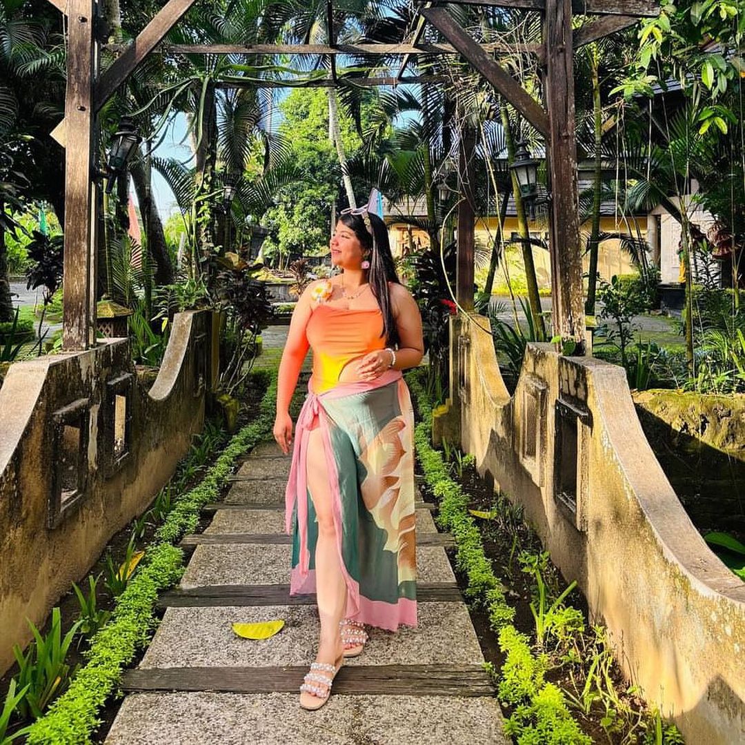 Gradient Monokini and Sarong Set