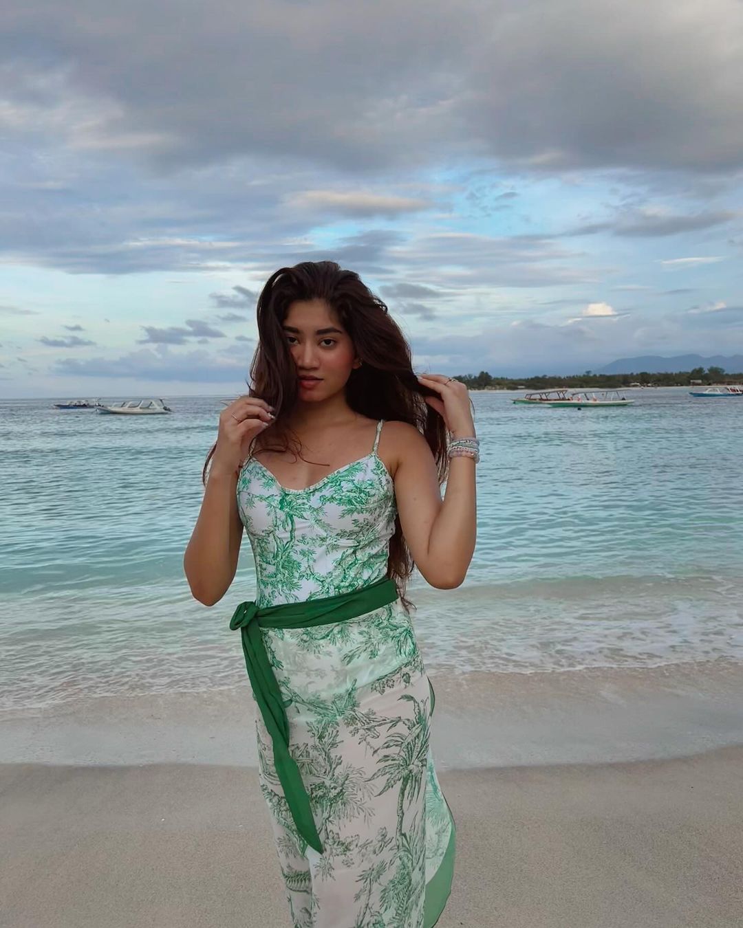 Vintage Print Bikini Set