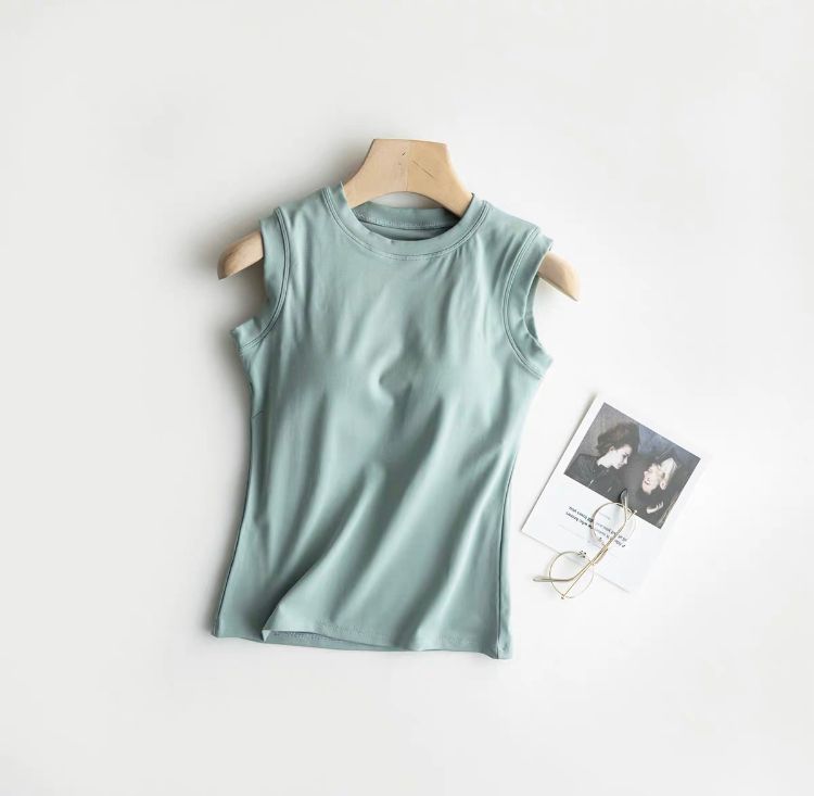 Lucked Built-In Bra Tank Top