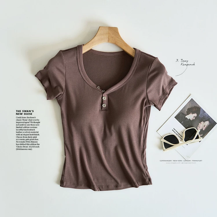 Easy Chic Built-in Bra Top