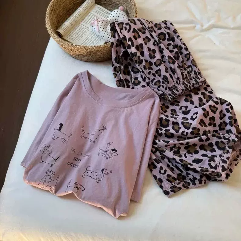 Mauve Prowl Padded Nightsuit Set