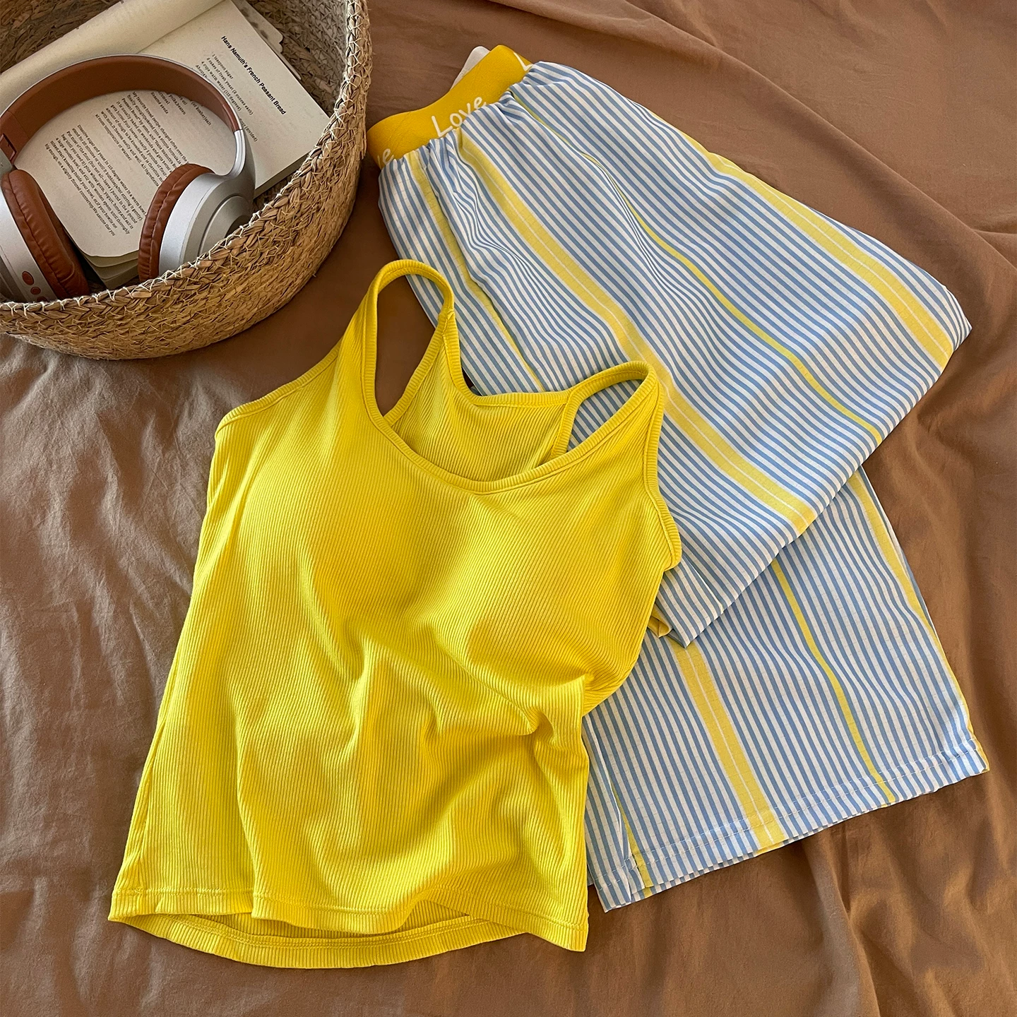 Lemon Sorbet Padded Lounge Set