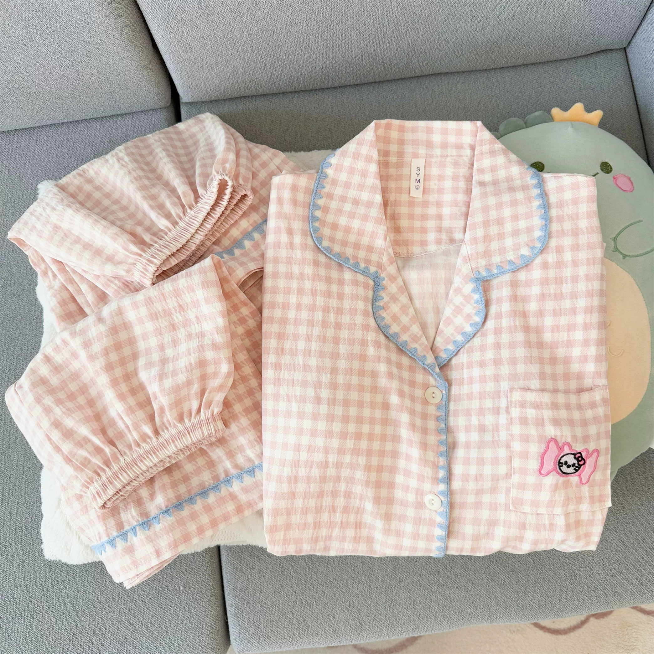 Pink Picnic Padded Nightsuit -3pc Set