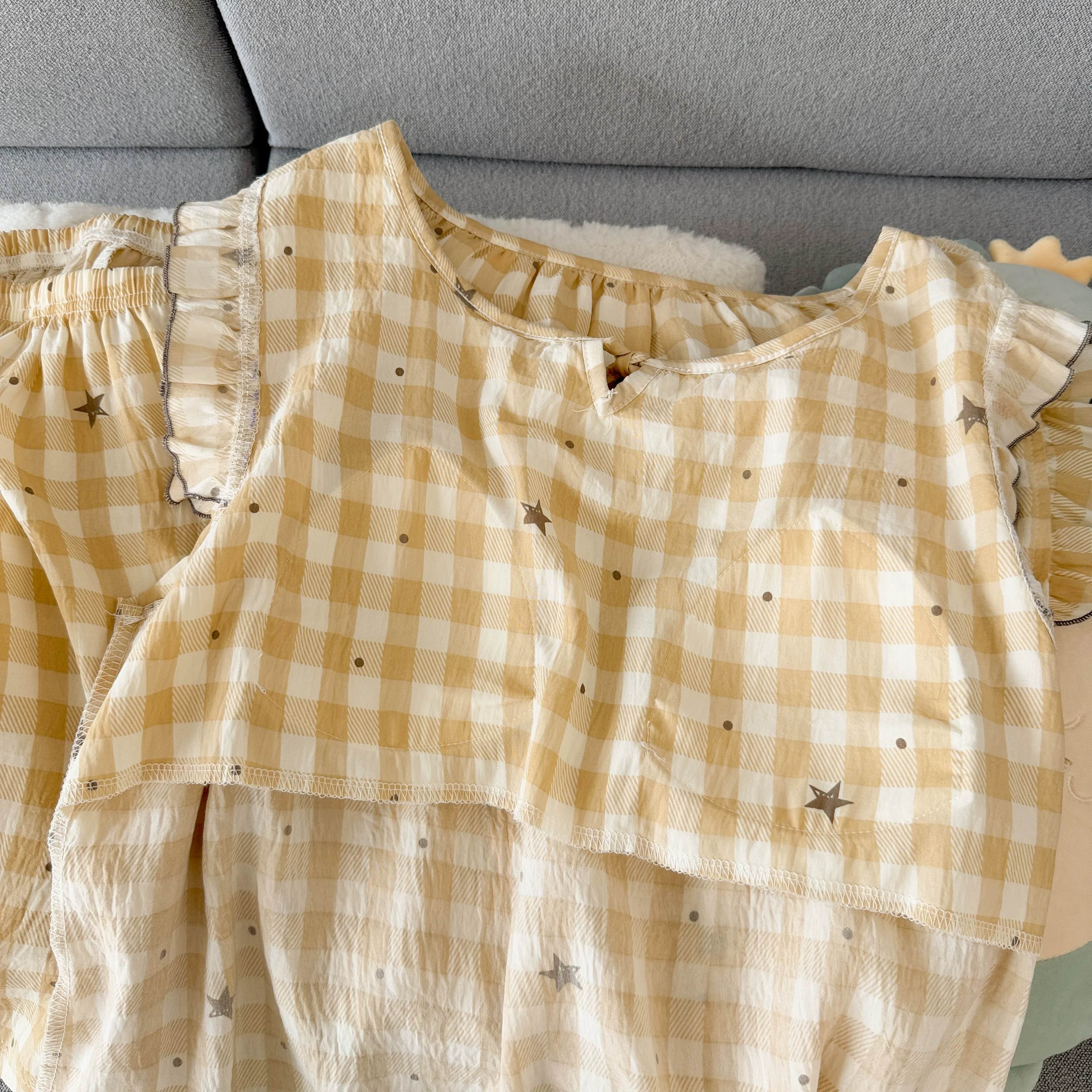Butter Cookie Padded Nightsuit Set