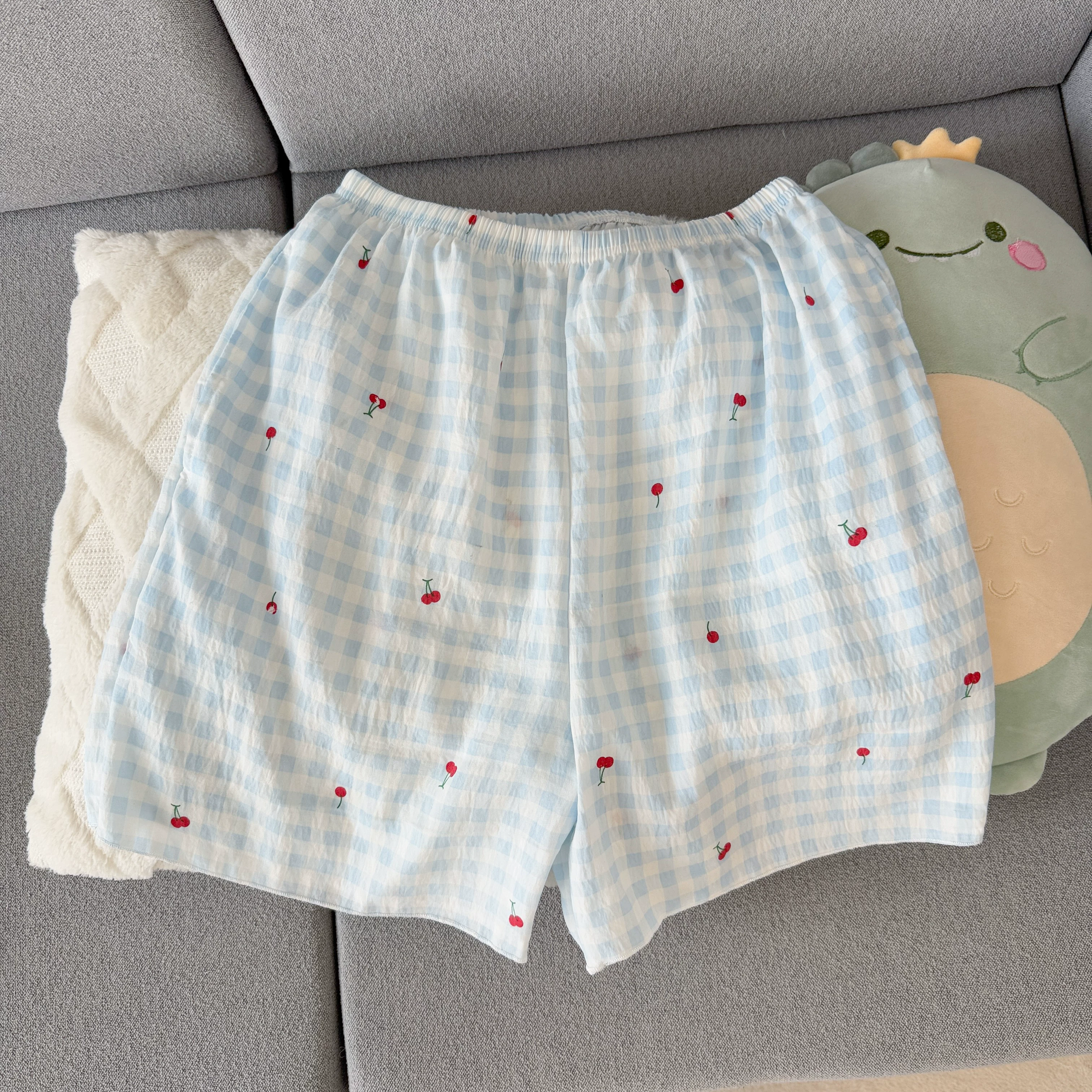 Whisper Blue Padded Nightsuit Set