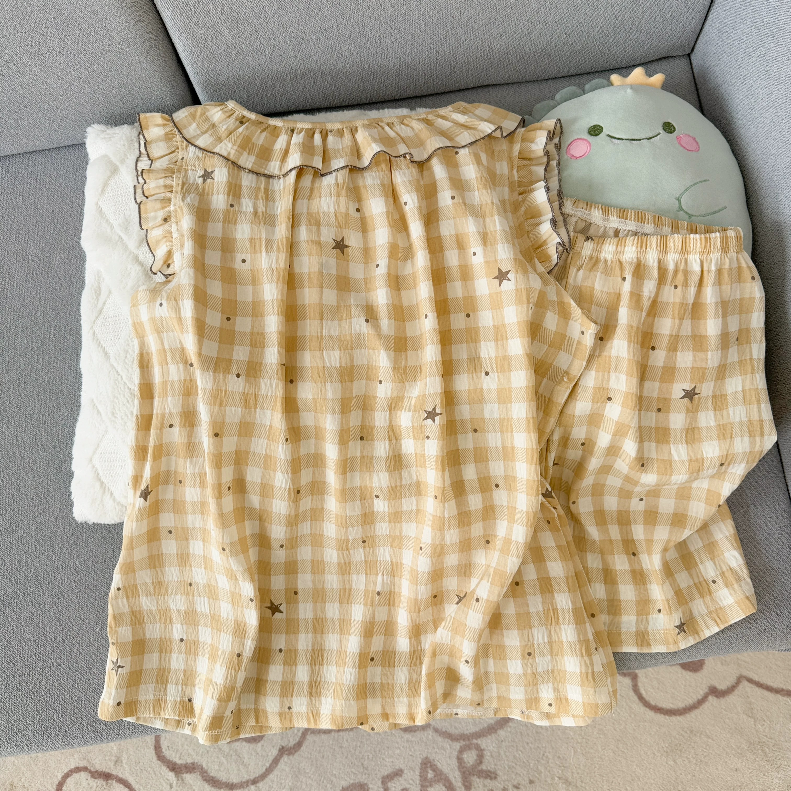Butter Cookie Padded Nightsuit Set