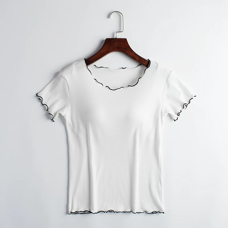 Nova Ribbed Built-in Bra Top