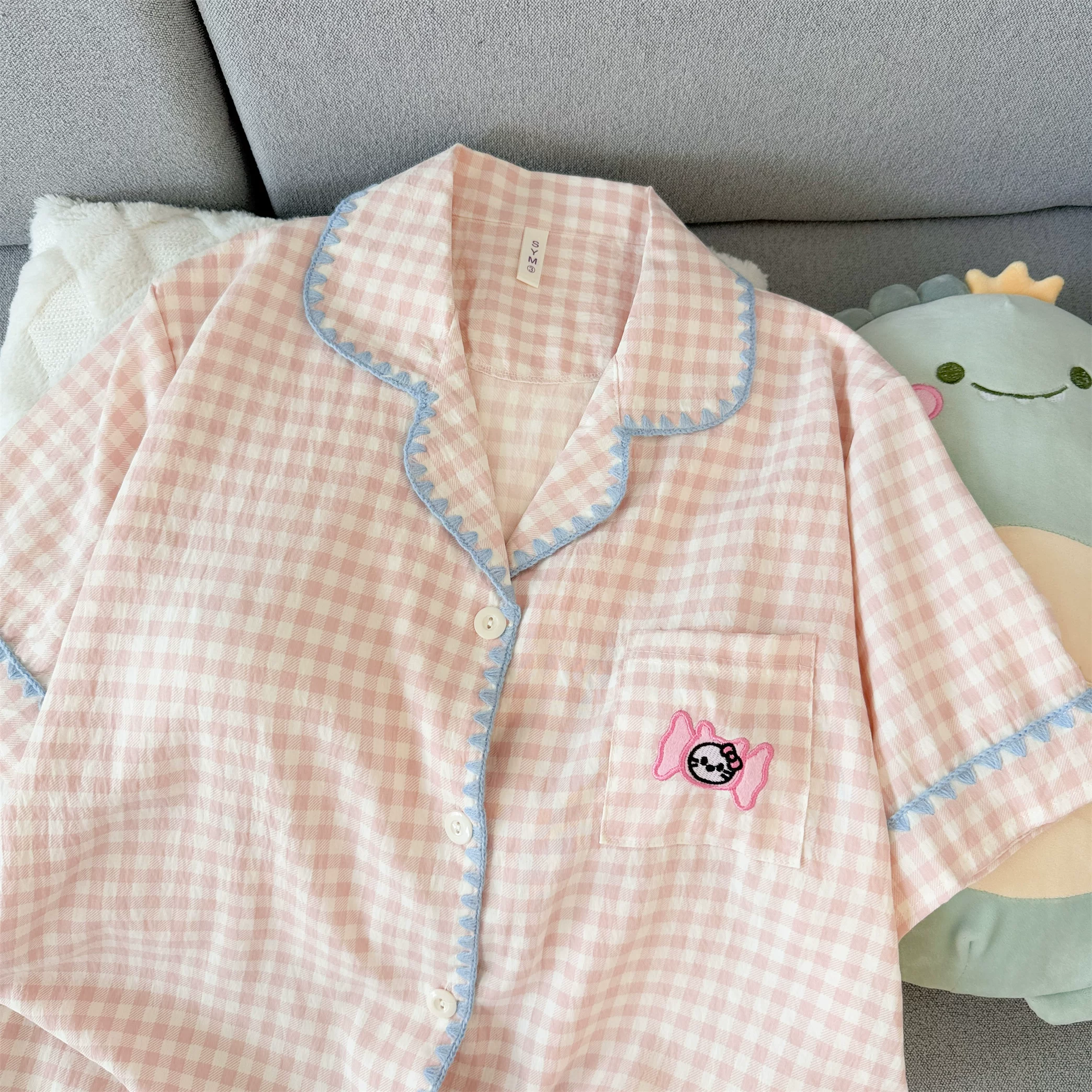 Pink Picnic Padded Nightsuit -3pc Set