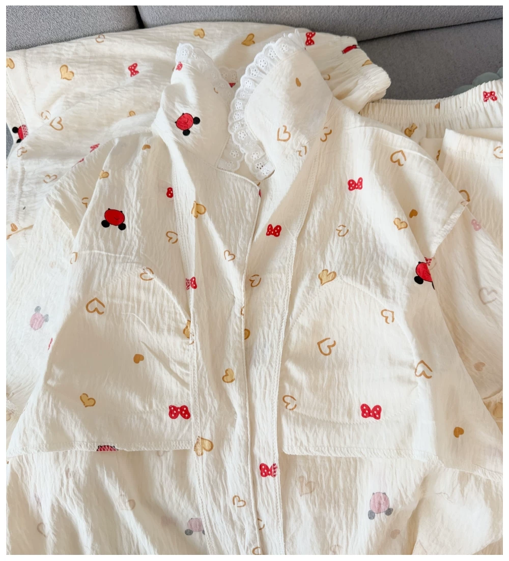 Love Bloom Padded Nightsuit -3pc Set