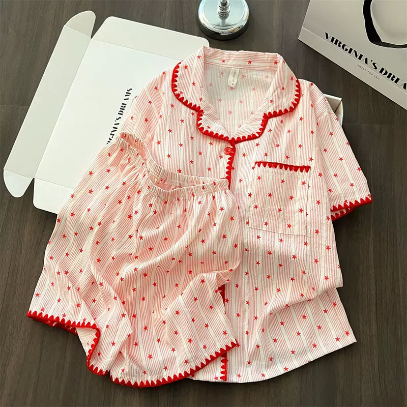 Starlit Charm Padded Nightsuit Set