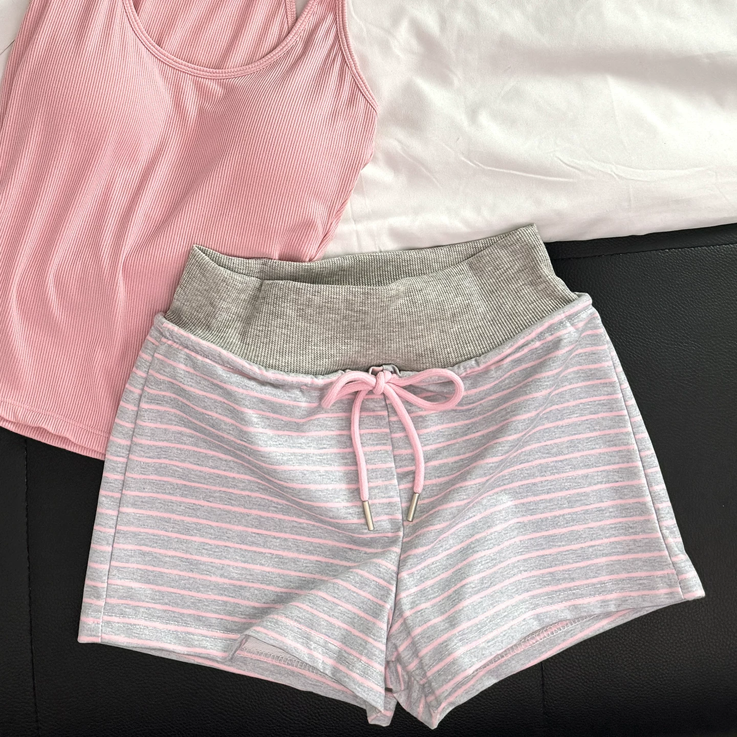 Sugar Stripe Padded Lounge Set