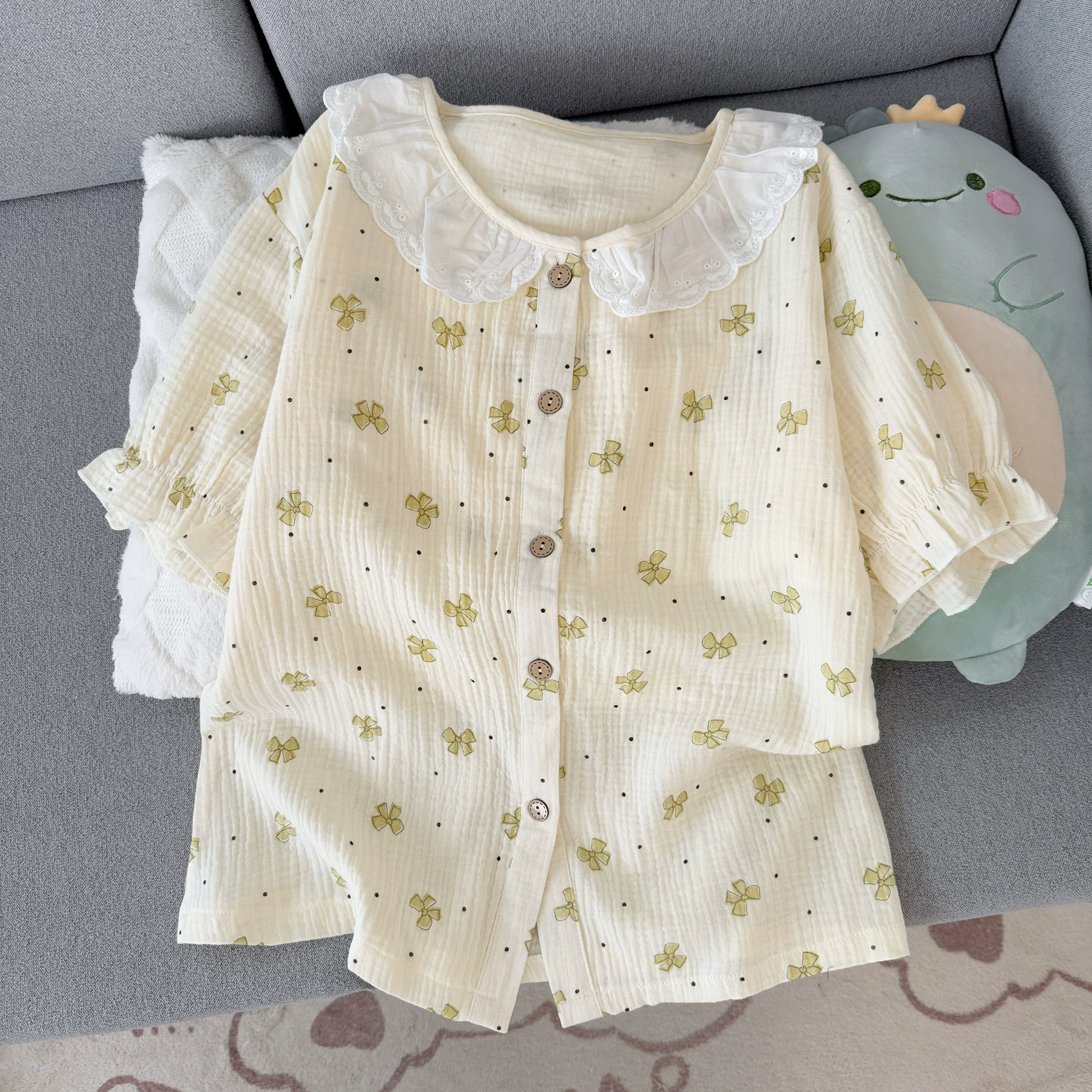 Bow Belle Padded Nightsuit Set