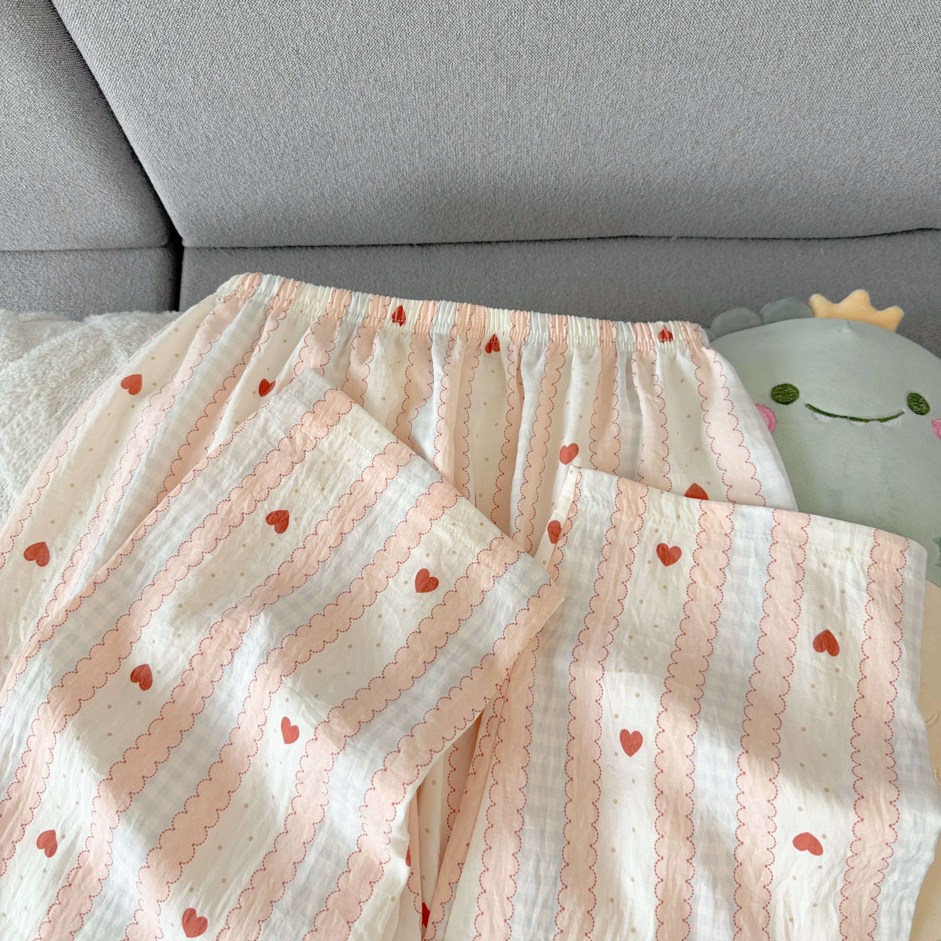Heartline Padded Nightsuit -3pc Set