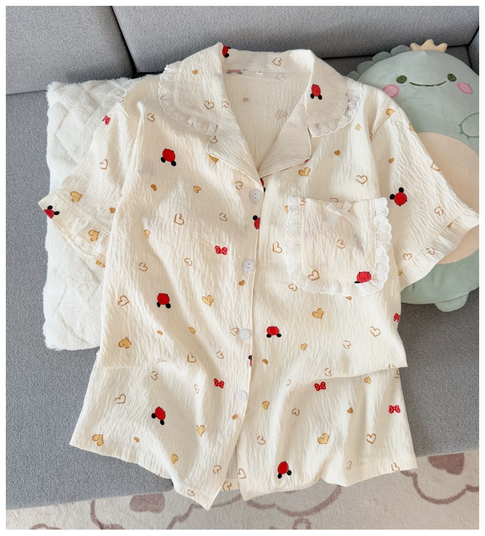 Love Bloom Padded Nightsuit -3pc Set