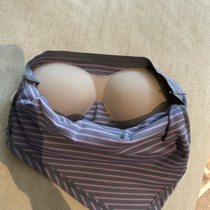 Asym Muse Built-in Bra Tube Top