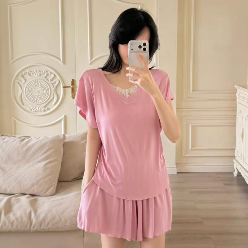 Rose Petal Padded Nightsuit Set