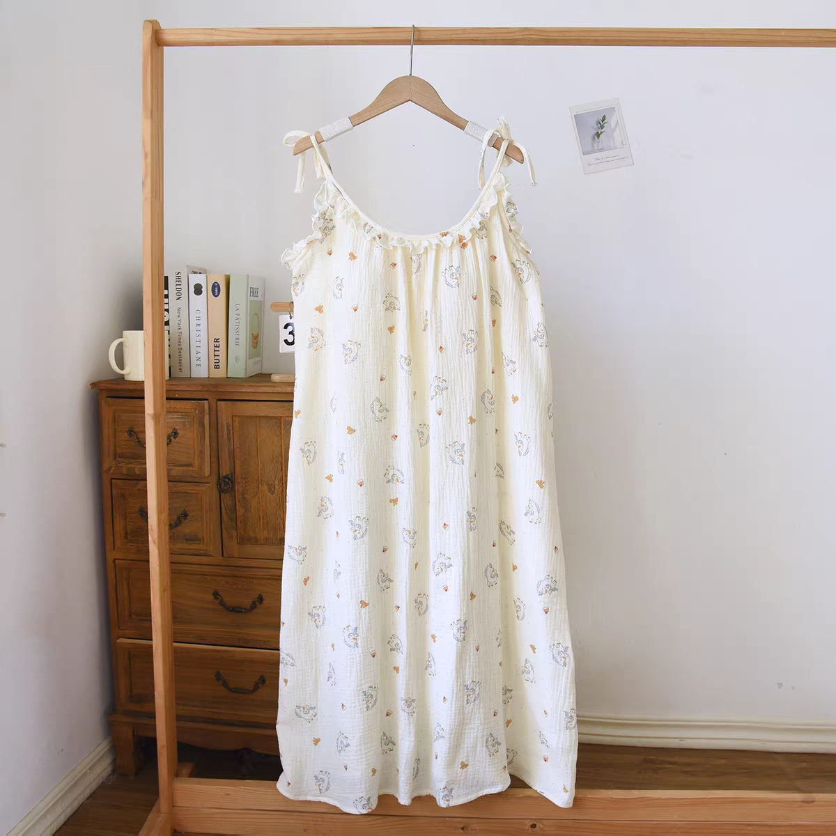 Botanical Breeze Padded Night Dress