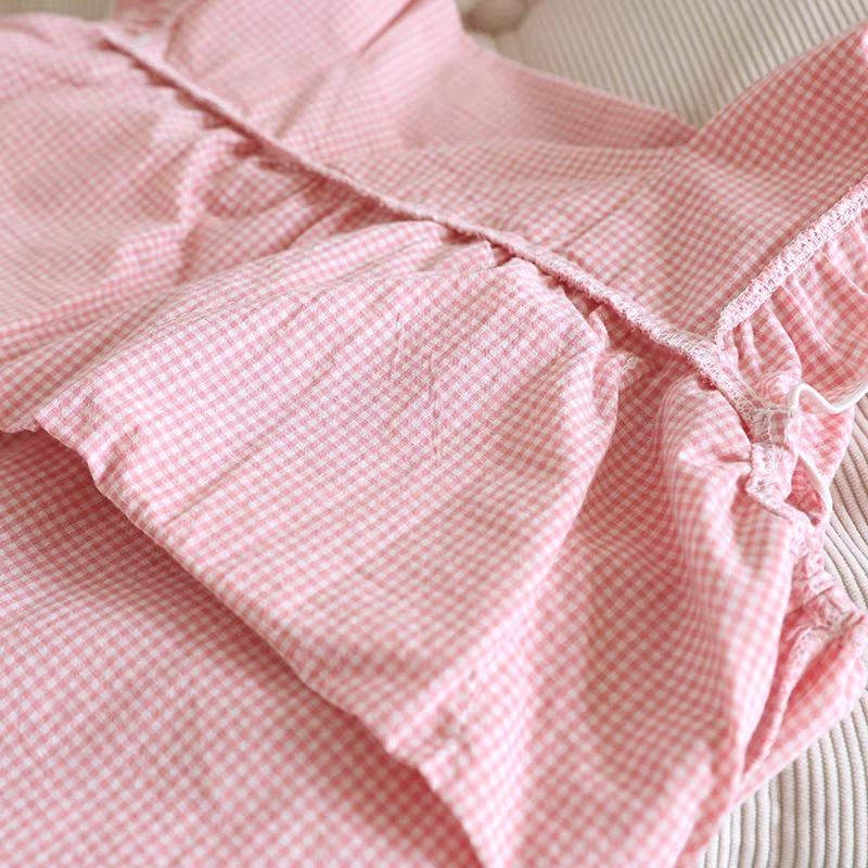 Sunny Gingham Padded Night Dress
