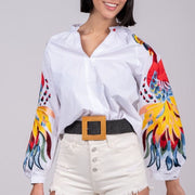 Nica embroiderd blouse